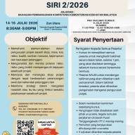 KURSUS PENGURUSAN PROJEK SIRI 2 (ZON UTARA) TAHUN 2026