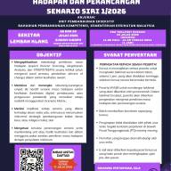 KURSUS PEMIKIRAN MASA HADAPAN DAN PERANCANGAN SENARIO SIRI 1 TAHUN 2026