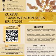 KURSUS COMMUNICATION SKILLS SIRI 1 TAHUN 2026