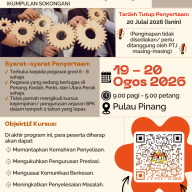 KURSUS KECEMERLANGAN KEPIMPINAN DAN PENYELIAAN (KUMPULAN SOKONGAN): KURSUS EFFECTIVE SUPERVISION FRAMEWORK (ESF)