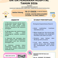KURSUS PENGURUSAN PROJEK UNTUK PENGARAH HOSPITAL TAHUN 2026