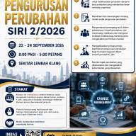 KURSUS PENGURUSAN PERUBAHAN SIRI 2 TAHUN 2026