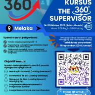 KURSUS KECEMERLANGAN KEPIMPINAN DAN PENYELIAAN (KUMPULAN SOKONGAN): KURSUS THE 360 SUPERVISOR (360)