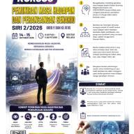 KURSUS PEMIKIRAN MASA HADAPAN DAN PERANCANGAN SENARIO  SIRI 2/2026 (ZON SELATAN)
