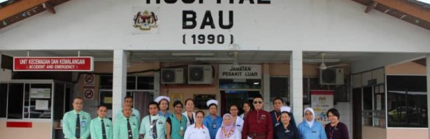 Sesi Lawatan Kerja Timbalan Ketua Pengarah Kesihatan(Perubatan) Ke Hospital Bau, Sarawak